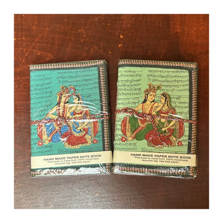 Notes 17,5 cm Rádha Krišna různé barvy