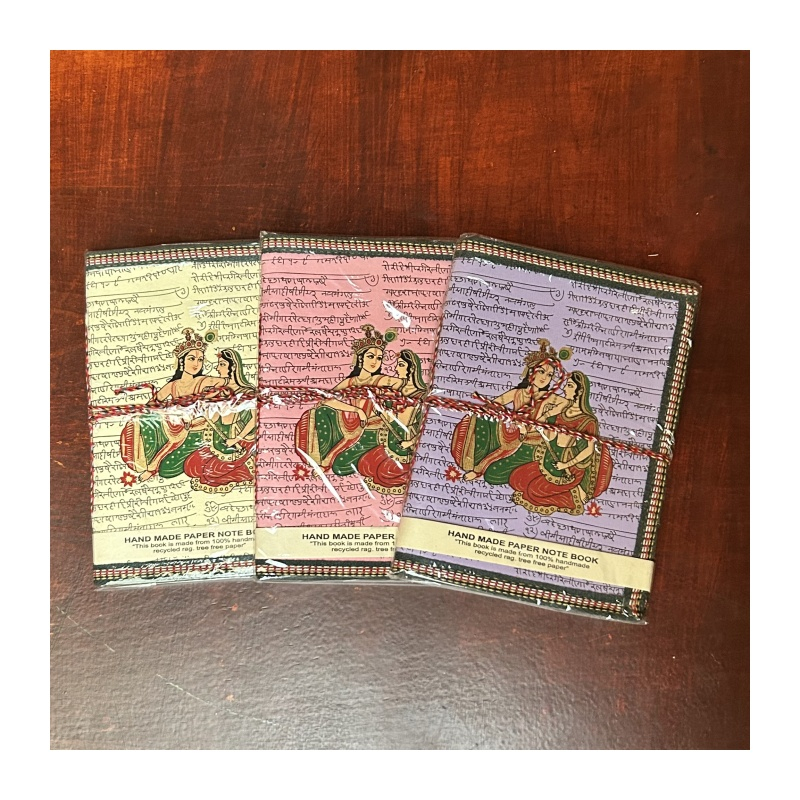 Notes 20 cm Rádha Krišna různé barvy