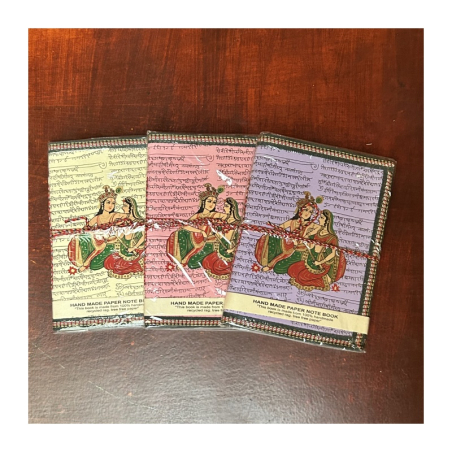 Notes 20 cm Rádha Krišna různé barvy