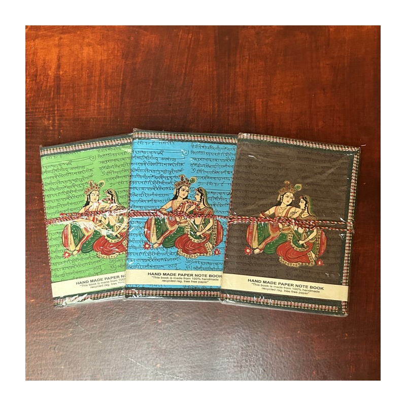 Notes 20 cm Rádha Krišna různé barvy