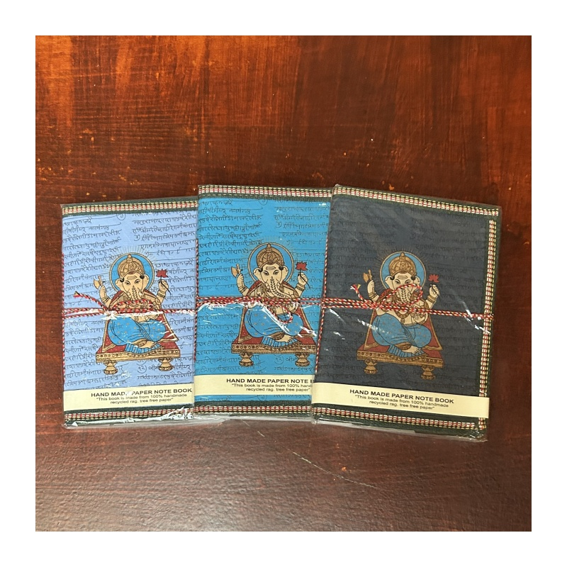 Notes 20 cm Ganéša / ÓM / Kapka různé barvy