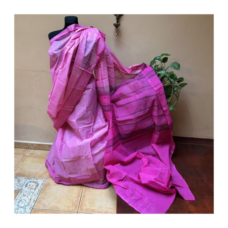 Sárí viskóza růžové 710 x 115 cm