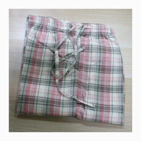 Kalhoty pánské červeně-šedé