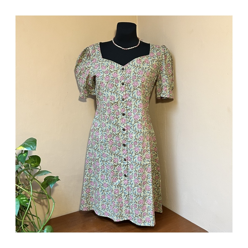 Šaty na knoflíky, vel. 40