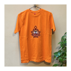 Tričko Jagannáth zelená/oranžová/černá