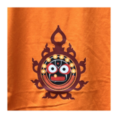 Tričko Jagannáth zelená/oranžová/černá 2