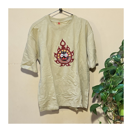 Tričko Jagannáth zelená/oranžová/černá