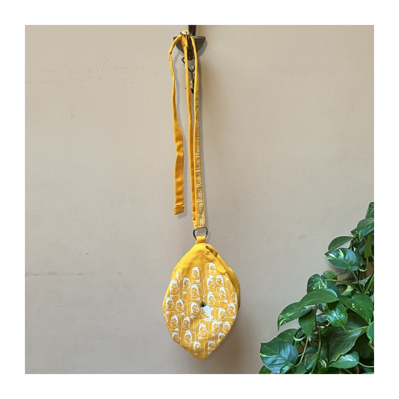 Japa pytlík žlutý Krišna s gópími