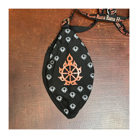 Japa pytlík černý s hlavou Jagannátha