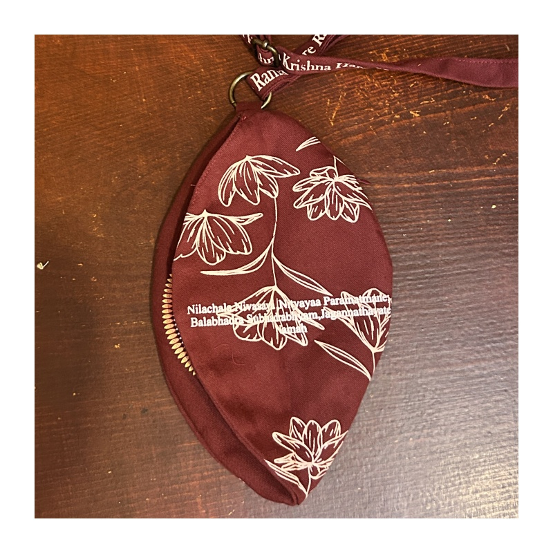 Japa pytlík bordový s hlavou Jagannátha