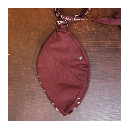 Japa pytlík bordový s hlavou Jagannátha