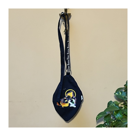 Japa pytlík tm. modrý Krišna s kravičkou