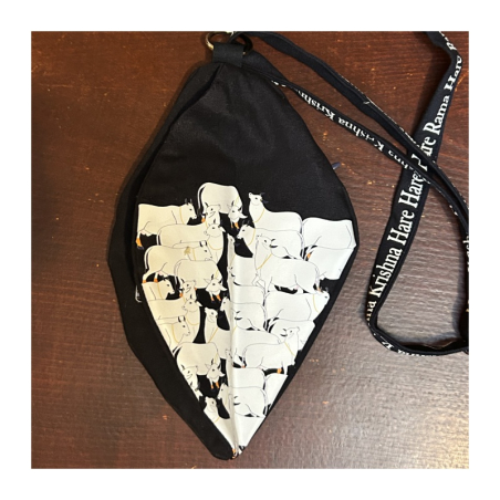 Japa pytlík tm. modrý Krišna s kravičkou