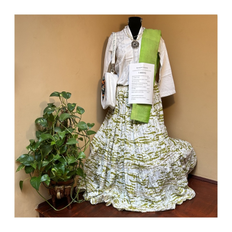 Sukně kanýrová se zlatými stužkami II., 9 typů