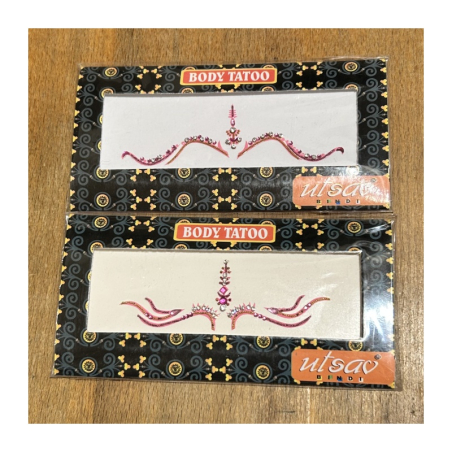 Nalepovací tetování růžové/magenta