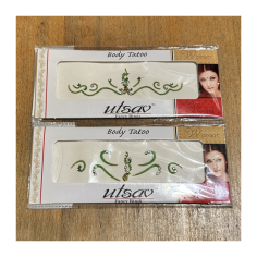 Nalepovací tetování světle zelené