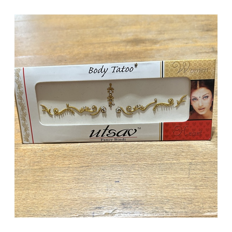 Nalepovací tetování zlaté