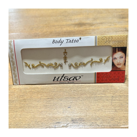 Nalepovací tetování zlaté