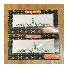 Nalepovací tetování zelené