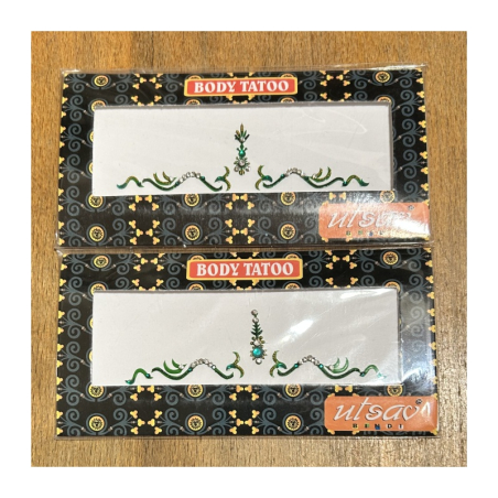 Nalepovací tetování zelené
