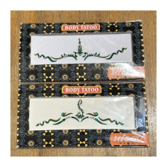 Nalepovací tetování zelené 2
