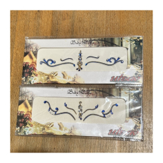 Nalepovací tetování modré/tyrkysové