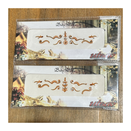 Nalepovací tetování meruňkové/oranžové