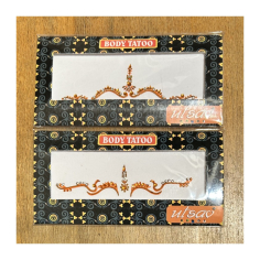 Nalepovací tetování meruňkové/oranžové