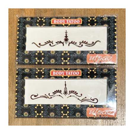 Nalepovací tetování červené/vínové