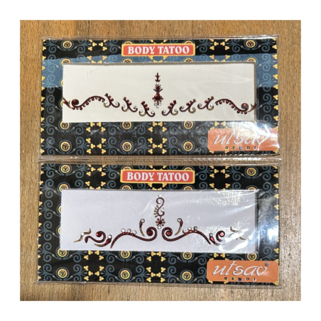 Nalepovací tetování červené/vínové