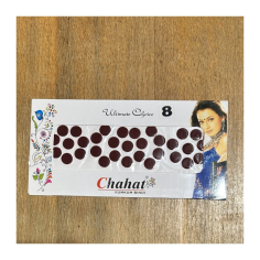 Bindi vel. 8 vínová