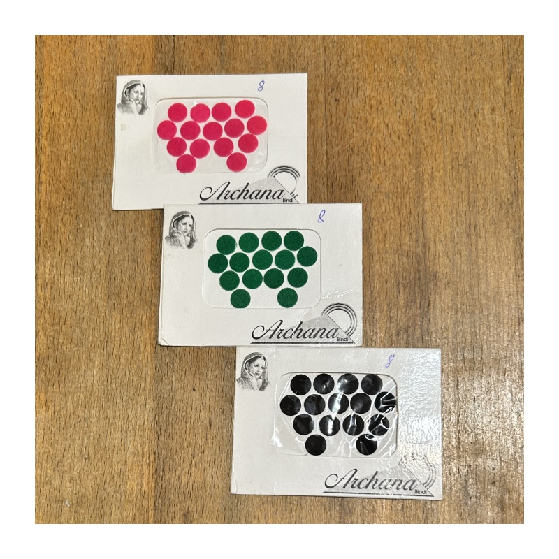 Bindi vel. 8 růžové/zelené/černé