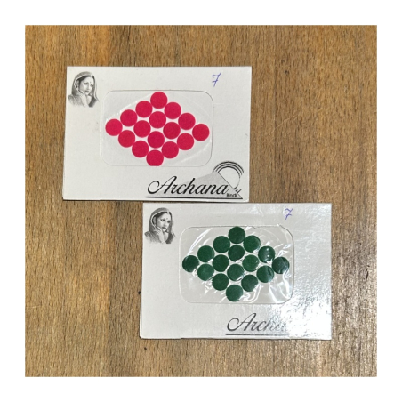 Bindi vel. 7 růžová/zelená