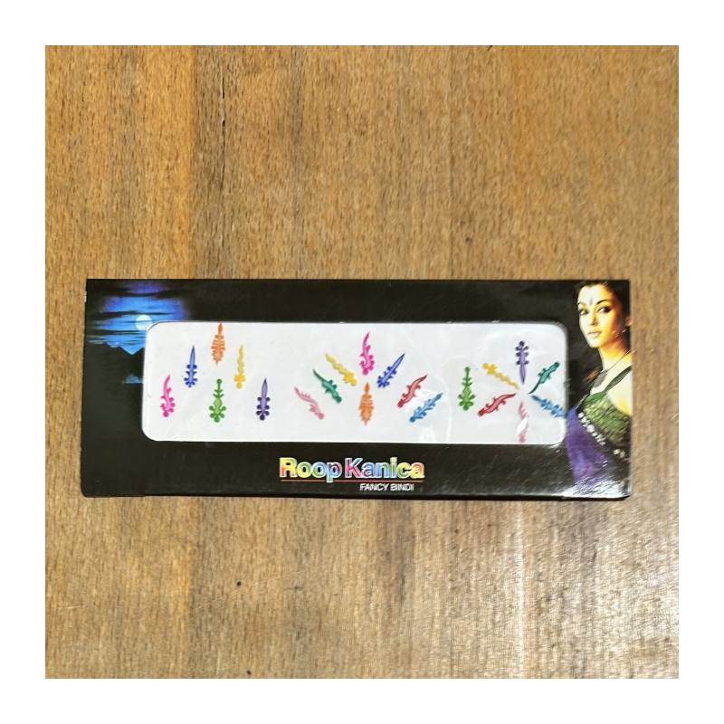 Bindi různé tvary a barvy