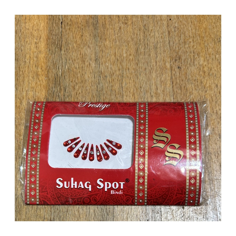 Bindi kapičky červené