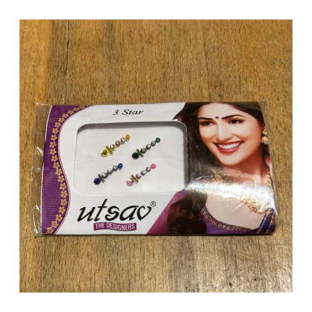 Bindi barevné 1,6 cm