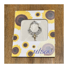 Bindi/nalepovací tetování kruhové stříbrné, průměr 3 cm (2 typy)