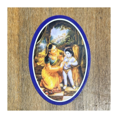 Nálepka oválná Krišna dětský věk (4 typy) 2
