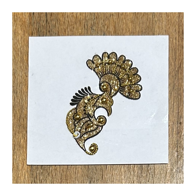 Nalepovací tetování Zlatý ornament (9 typů)