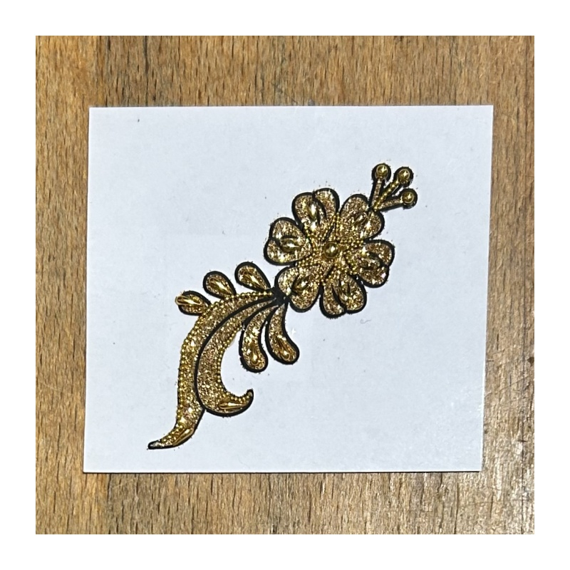 Nalepovací tetování Zlatý ornament (9 typů)