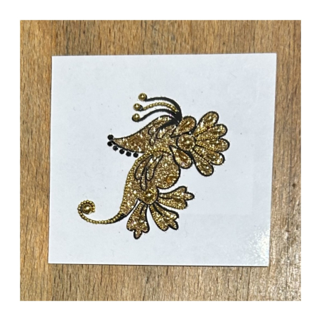 Nalepovací tetování Zlatý ornament (9 typů)