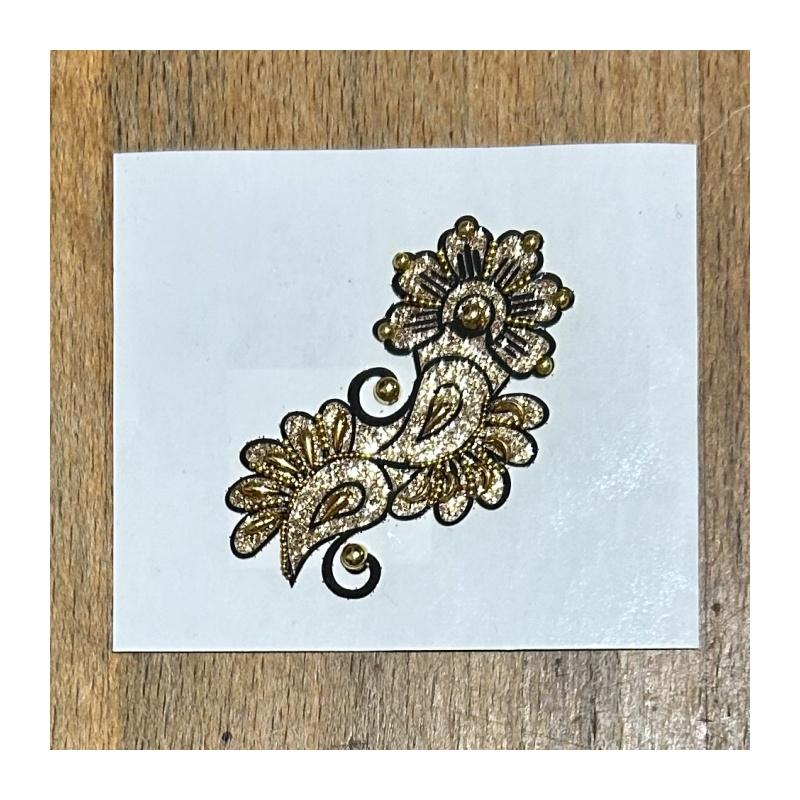 Nalepovací tetování Zlatý ornament (9 typů)