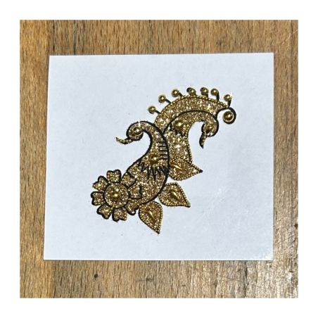 Nalepovací tetování Zlatý ornament (9 typů)