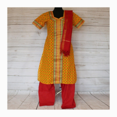 Punjábí bavlna, kr. rukáv, vel. M