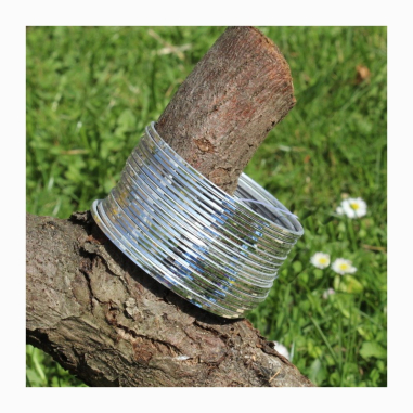 Náramky sada 18 ks lomený lesk, 4 barvy