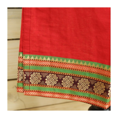 Dámská kurta s bordurou, kr. rukáv, S