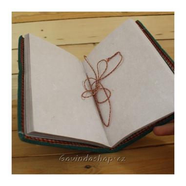 Notes 17,5 cm Rádha Krišna různé barvy