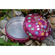 Rajastánská krabička růžová velká 2