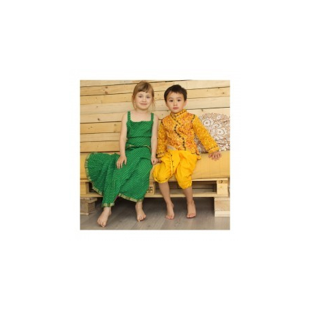 Chlapecký set žlutý a červený, vel. 24 a 28