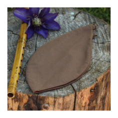 Pánský japa pytlík pevný hnědý 2